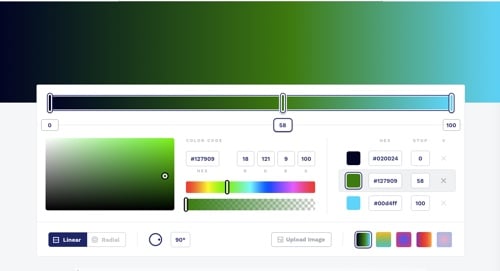 Home page of CSS Gradient