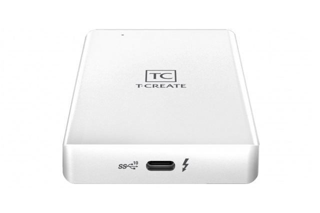 TEAMGROUP T-CREATE CLASSIC external SSD supports both Thunderbolt 3 and USB