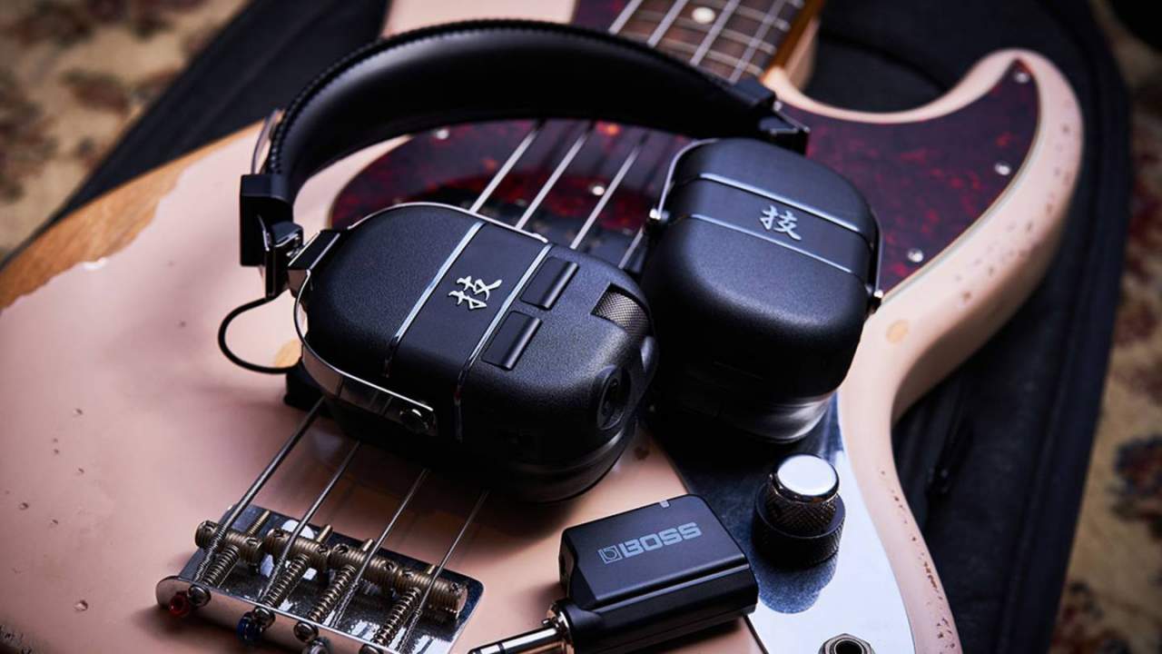 Boss Waza-Air Bass headphones pack amp features for bass guitarists