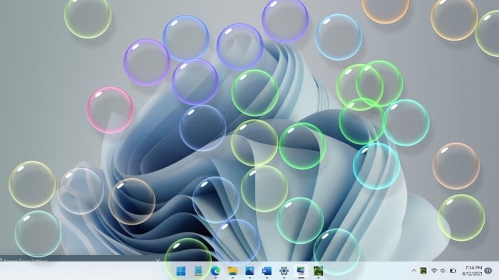 set screen saver in Windows 11 pic01