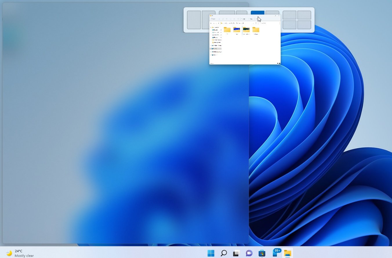Windows 11 Snap layout