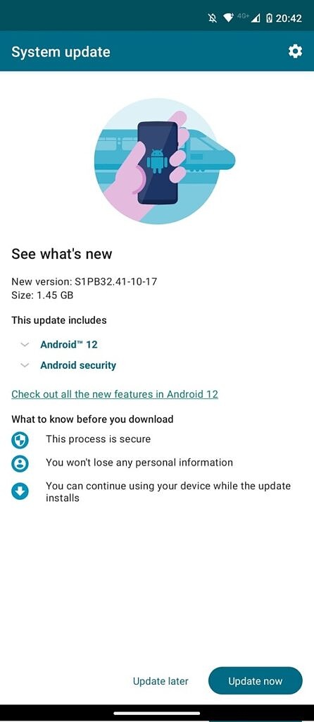 Motorola Edge (2021) and Motorola Edge Plus start receiving the stable Android 12 update