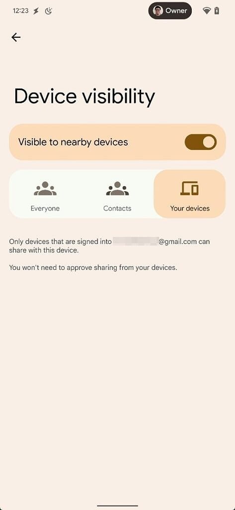 Nearby Share will soon let you quickly share files between your devices without requiring approval