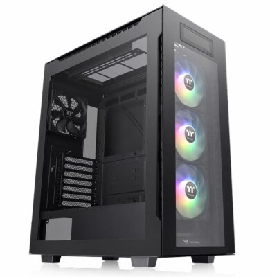 Thermaltake Divider 550 TG Ultra: a 3.9″ screen in front