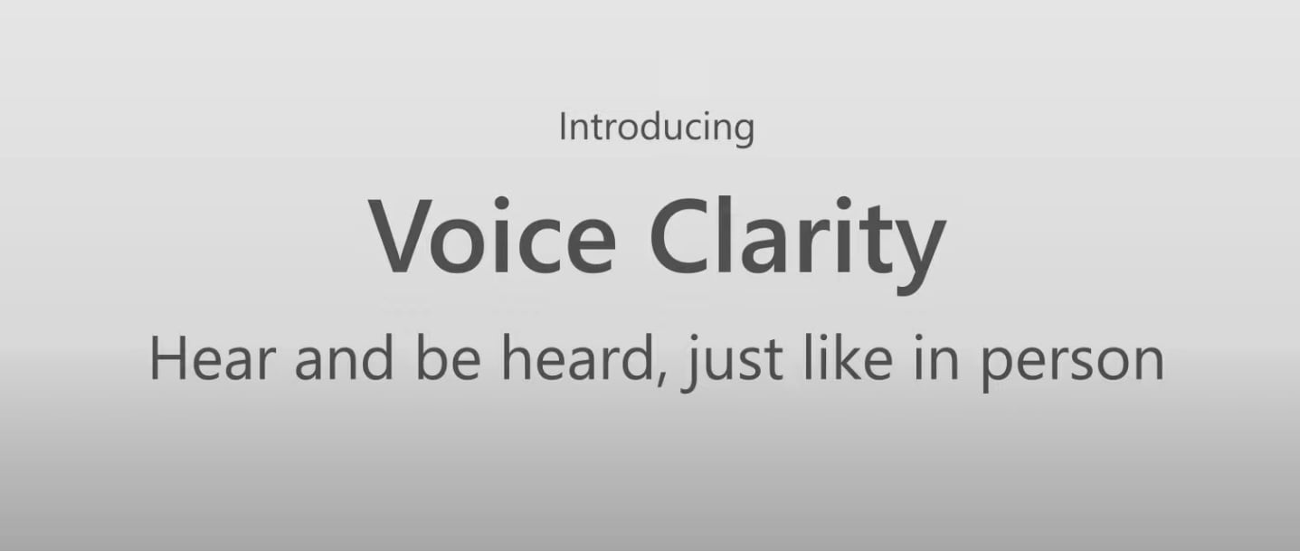 Microsoft begins testing Windows 11’s Voice Clarity feature