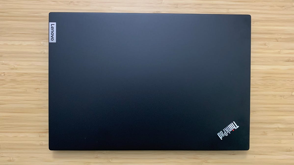 Lenovo ThinkPad laptop on desk
