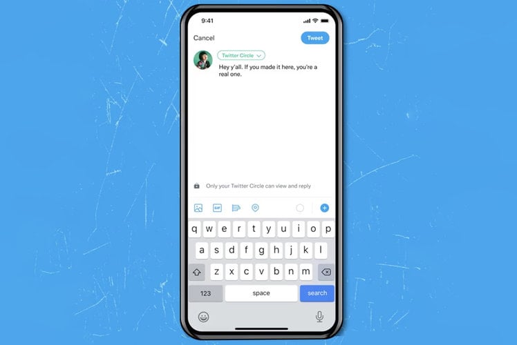 Twitter tests Circle, a feature that lets you share tweets with select people
