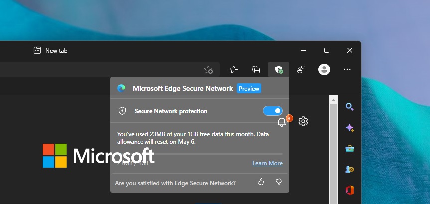 Microsoft Edge VPN hands on: Prevents tracking, but not a proper VPN replacement