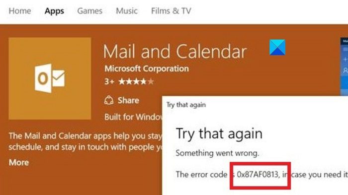 Fix Microsoft Store error 0x87AF0813 the right way