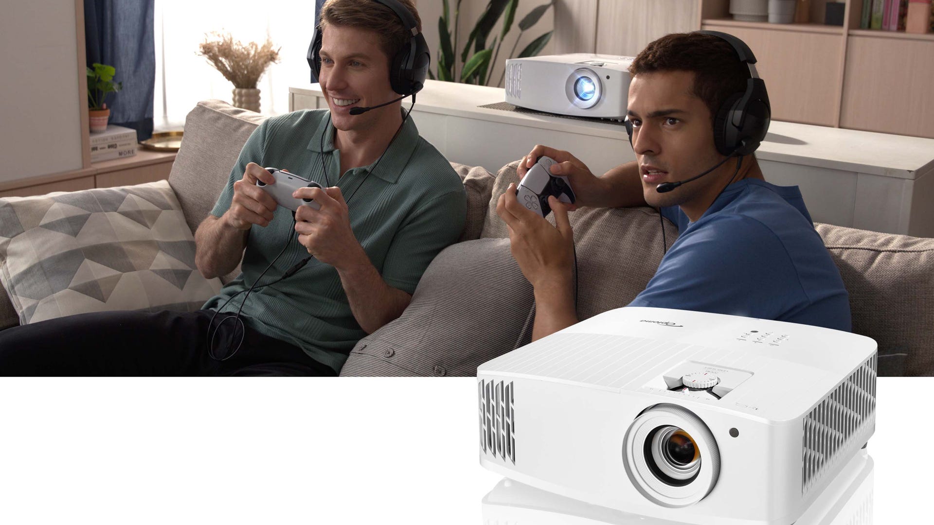 Optoma Debuts New UHD55 Smart 4K Projector Perfect for Gamers