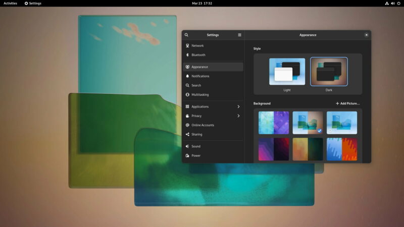 How to Activate the Dark and Light Wallpaper Variants in GNOME 42