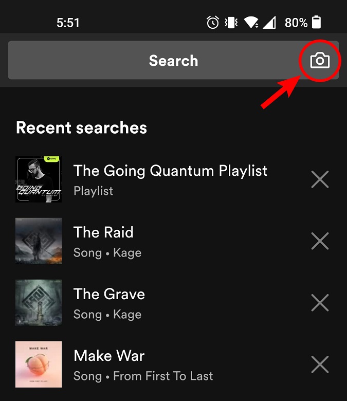How to scan a Spotify code