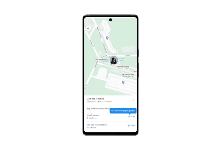 Google Maps share location feature will now notify you when your friends arrive