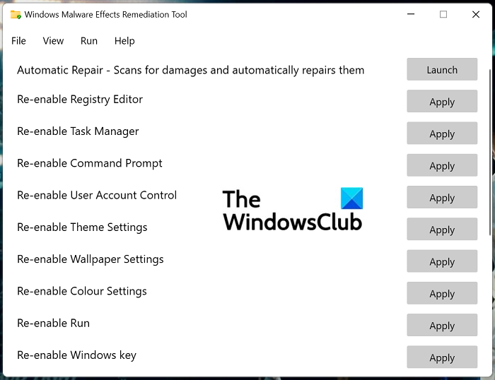 Windows Malware Effects Remediation Tool: Recover from virus attacks quickly
