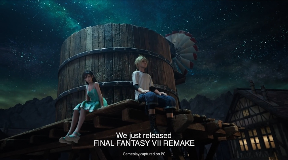 Final Fantasy 7 Remake PC version teased through trailer