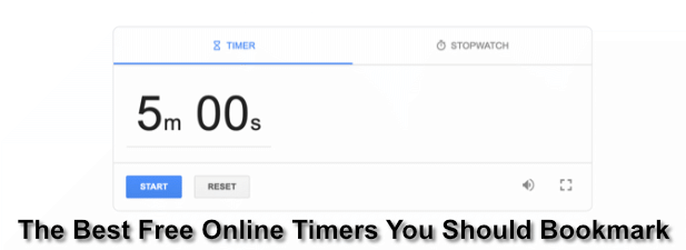7 Best Free Online Timers You Should Bookmark