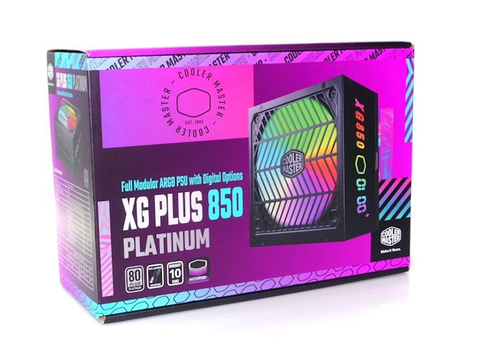 The Cooler Master XG850 Plus Platinum PSU Review: Quality Plus RGB