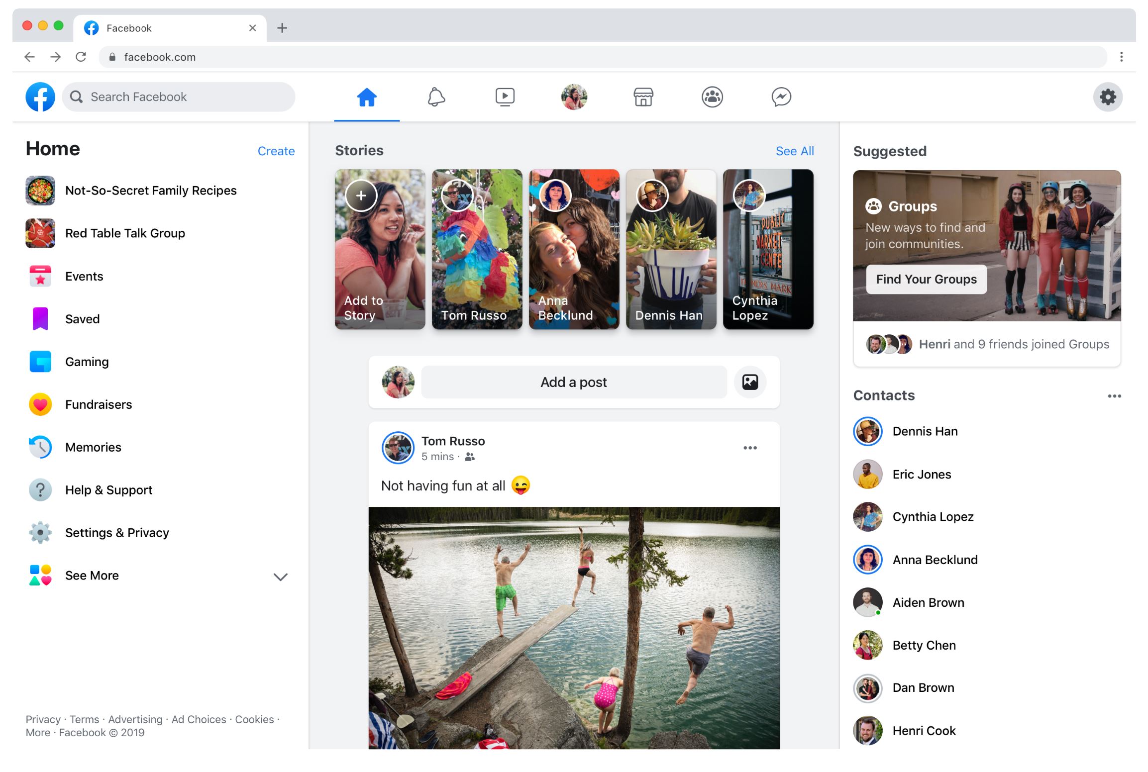 The redesigned Facebook.com is now available for everyone worldwide