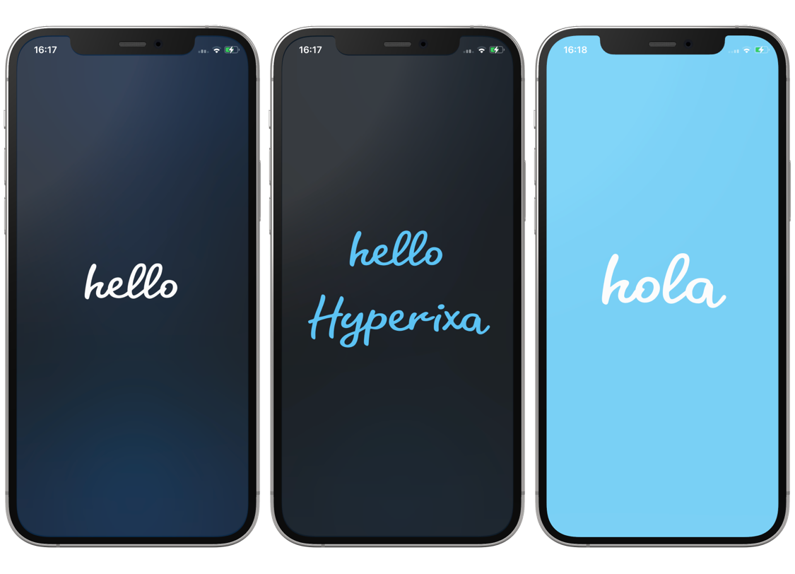 Hola brings the device setup ‘hello’ screen to every unlock, and with extra customization