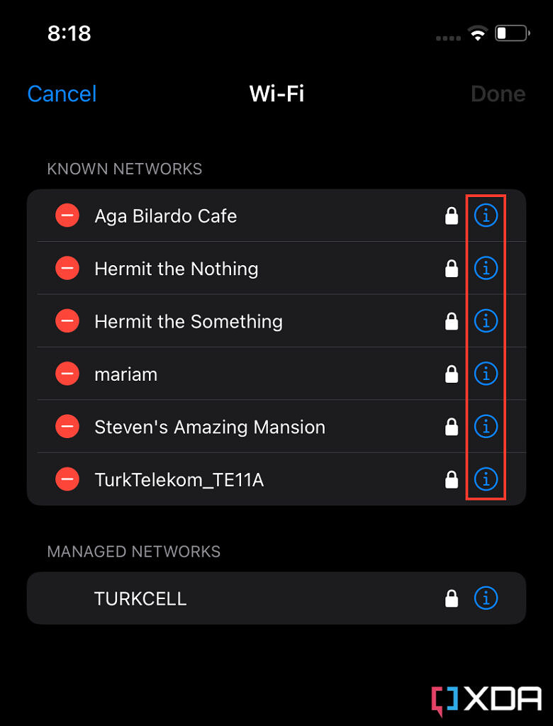 How to view saved WiFi passwords on iOS 16 and iPadOS 16 2