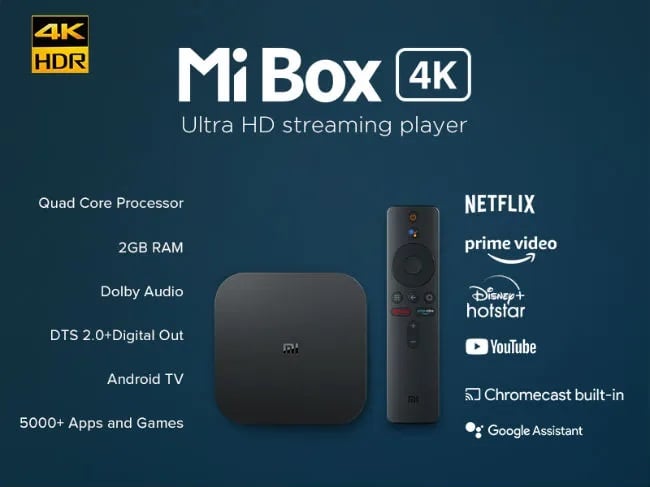 Xiaomi Launches Mi Box 4K with HDR10 and Dolby Audio