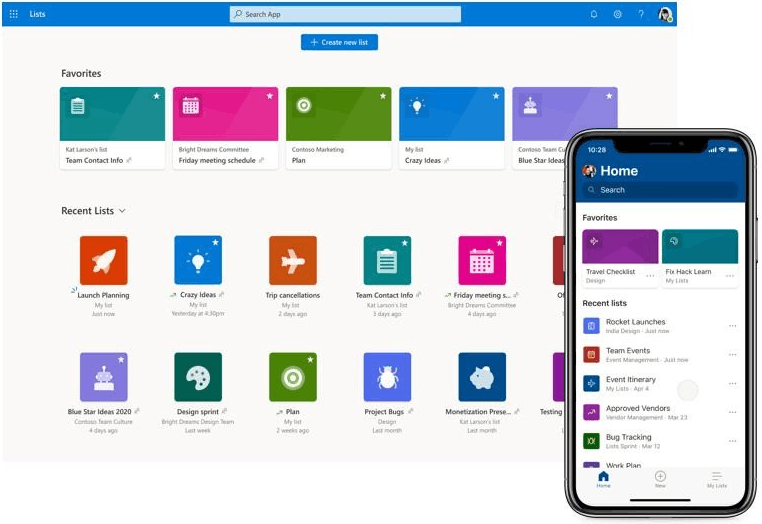 Microsoft Lists is a new Microsoft 365 app to share and track information