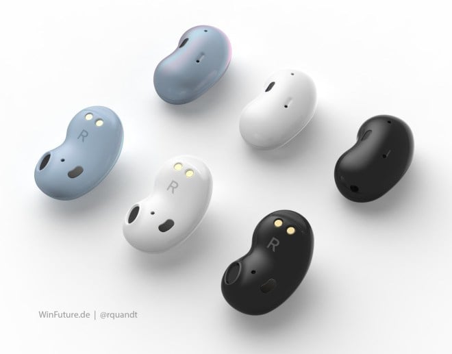 New Samsung Galaxy Buds leak with no stem and a kidney-shaped design