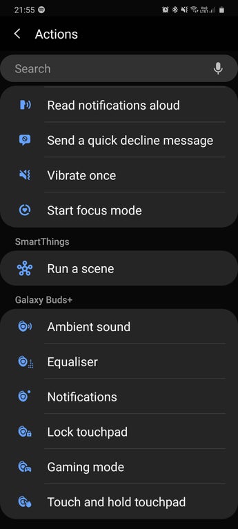Samsung Galaxy Buds+ is now supported by Bixby Routines