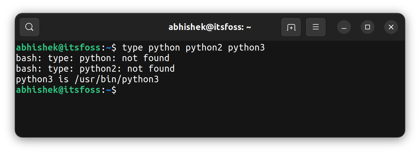 Fixing “Command ‘python’ not found” Error in Ubuntu Linux