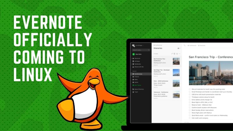 Evernote’s Official Linux Client is Coming Soon