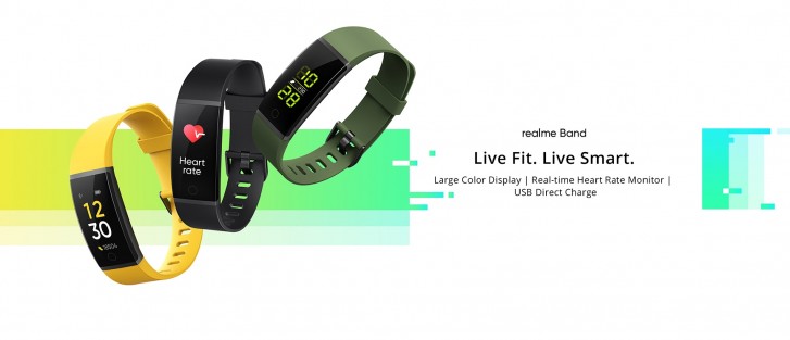 Realme Band unveiled with HR monitoring, notifications and 10-day battery life