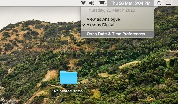 How To Manually Change Date & Time In macOS