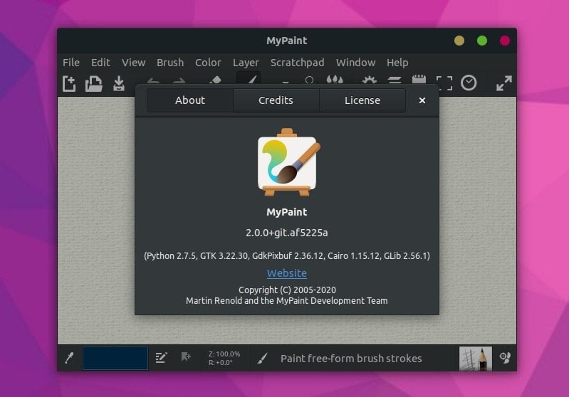 MyPaint 2.0 is Here With Brushes, Python 3 Support and More Features