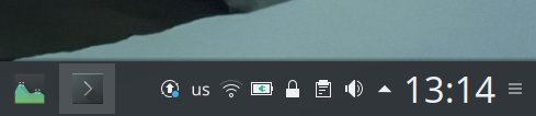 Plasma desktop secrets: system area icon spacing