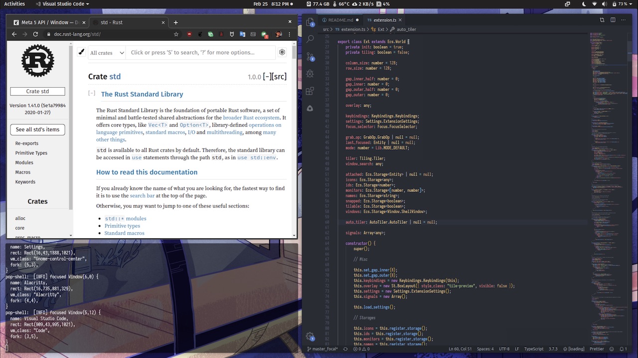 ‘Pop Shell’ Wants to Bring Proper Tiling Window Features to GNOME Shell