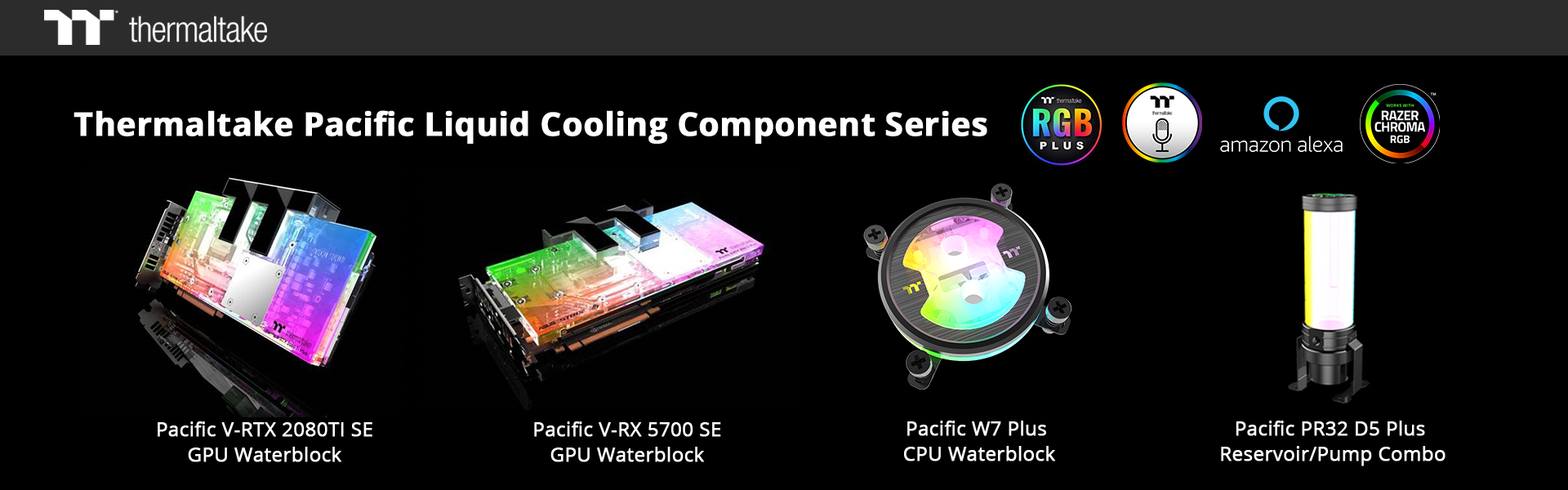 Thermaltake Released  Pacific Series High-End Liquid Cooling Components