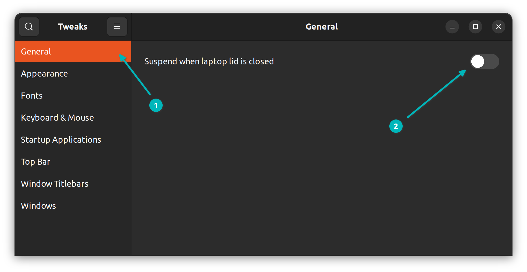 Make Ubuntu Not Go in Suspend When Laptop Lid is Closed