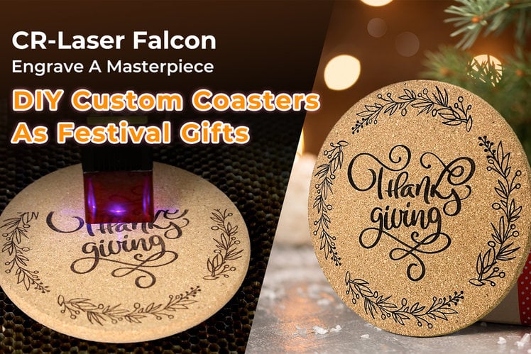 Elevate your gifting game this festive season with the Creality CR Falcon Laser 10W