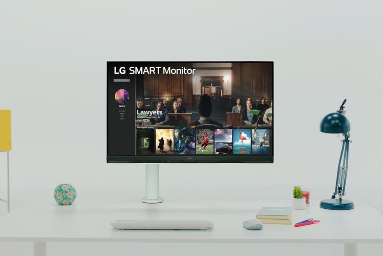 The LG Smart Monitor (32SQ780S) doesn’t even need a PC to run apps