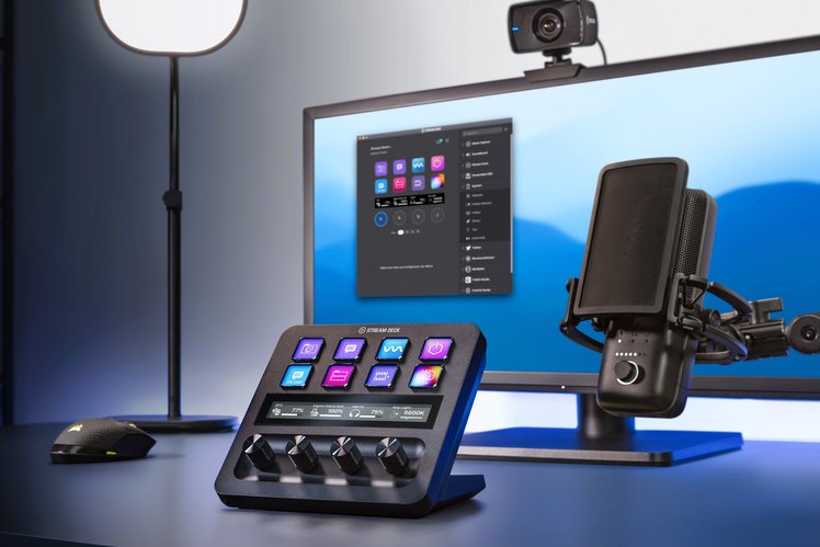 Elgato’s latest stream controller, the Stream Deck+ has all sorts of streamer-pleasing features