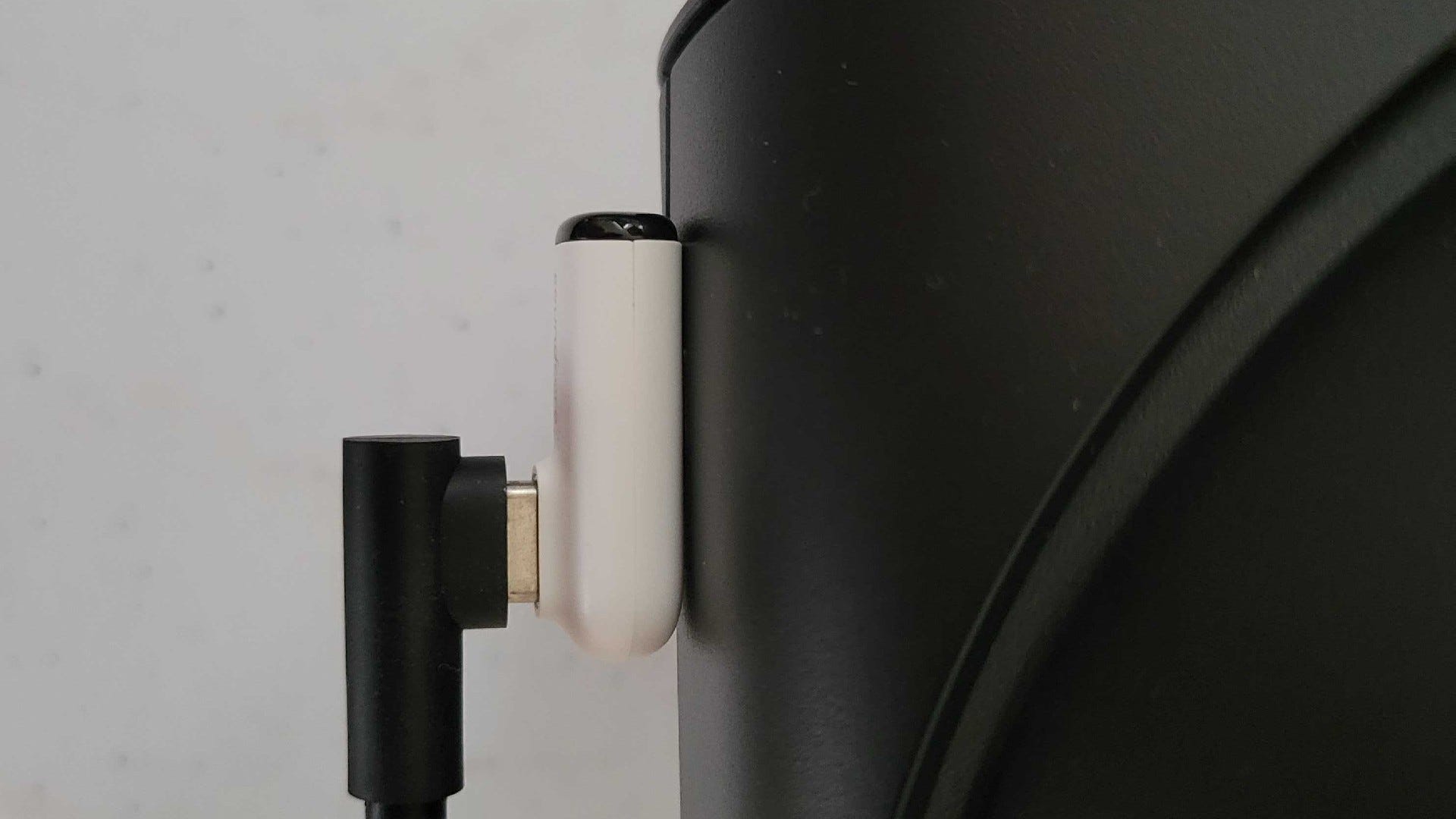 Through charging a Quest Pro with the Soundcore dongle