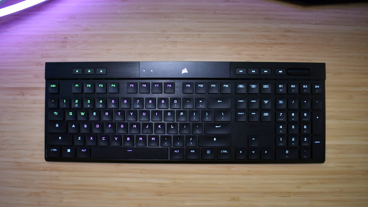 Corsair K100 AIR Wireless Keyboard Review: Paper-Thin and Packed With Features