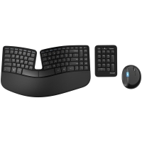 Microsoft ergonomic wireless Sculpt keyboard 0
