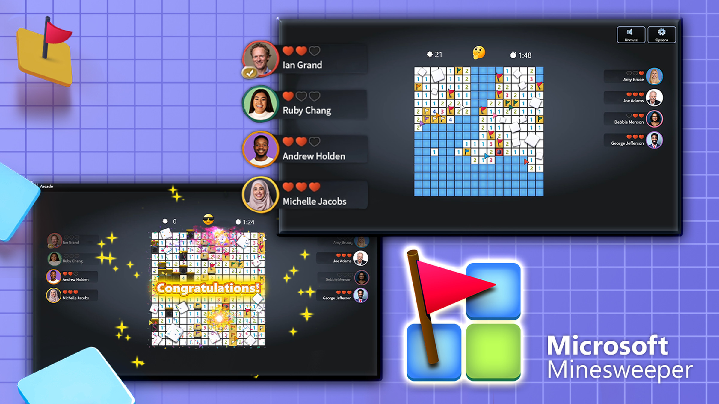 Microsoft Teams now has Solitaire and Minesweeper in a games for work push