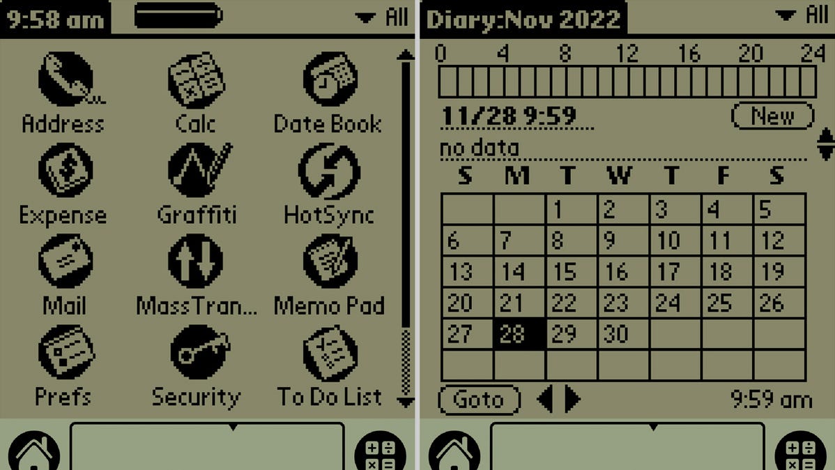 You Can Try Hundreds of ’90s PalmPilot Apps in Your Browser
