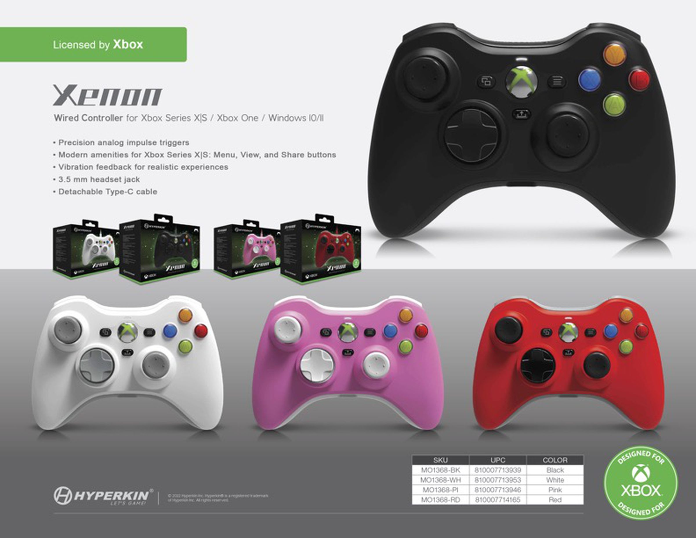 Hyperkin is remaking the Xbox 360 controller for modern consoles and PC