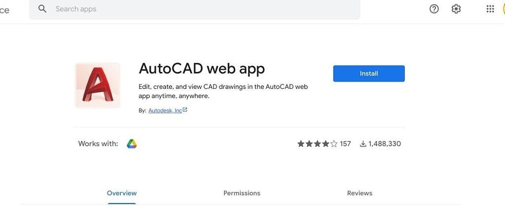 auto cad drive app