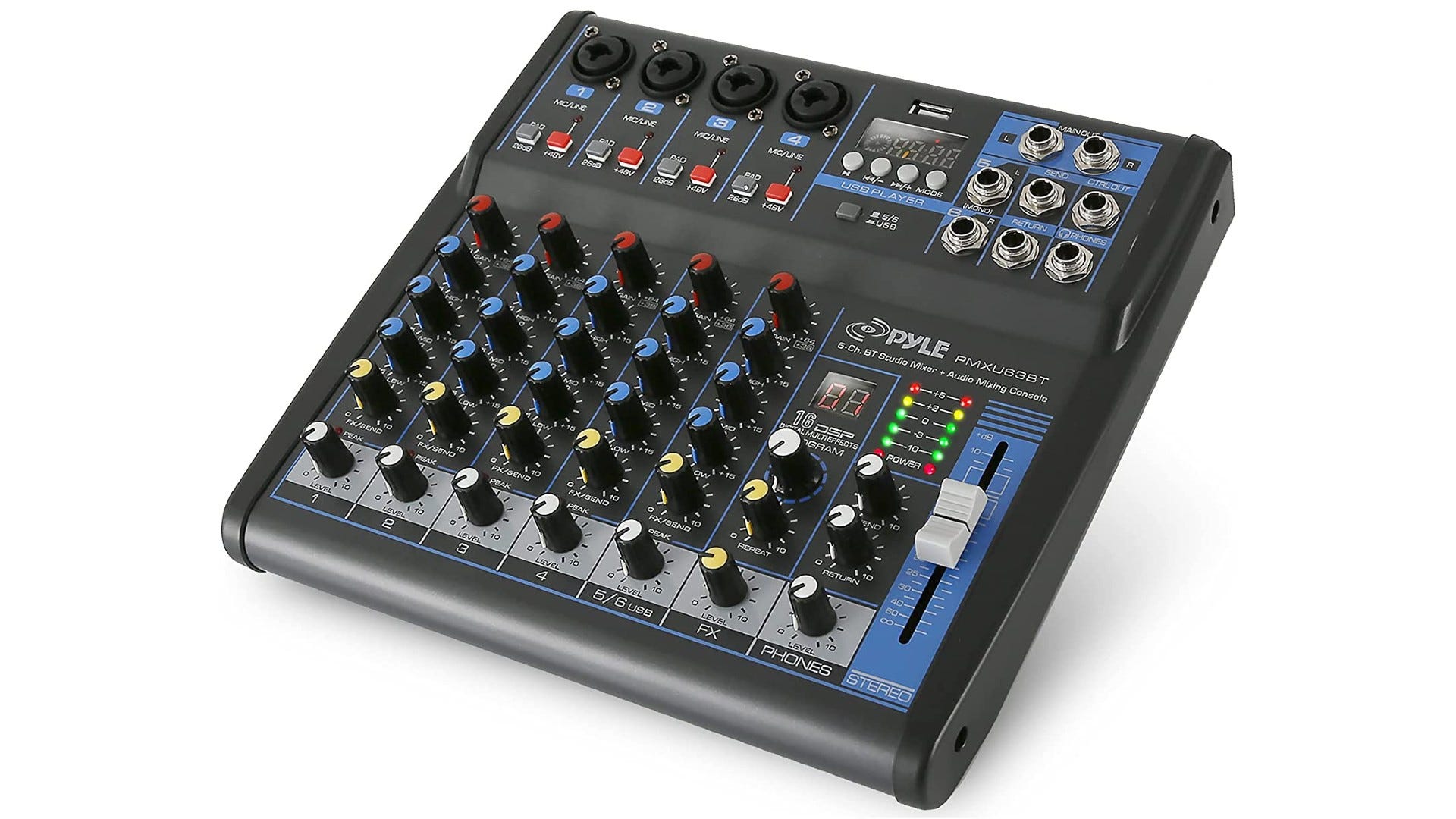 Pyle Audio Mixer for Podcasts