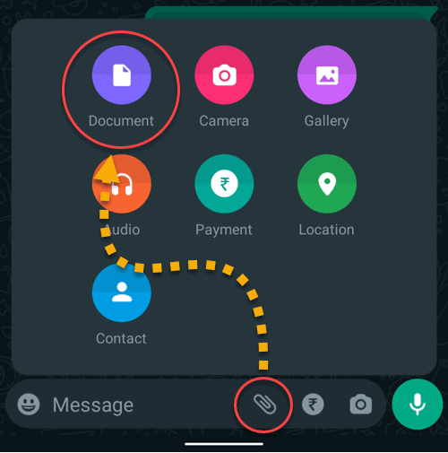 How to send images and videos in original quality on WhatsApp?