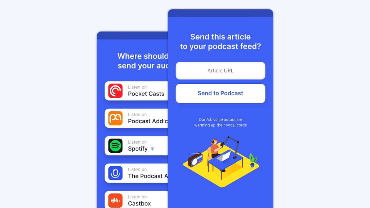 No Time to Read? Turn Web Articles Into Podcast Episodes